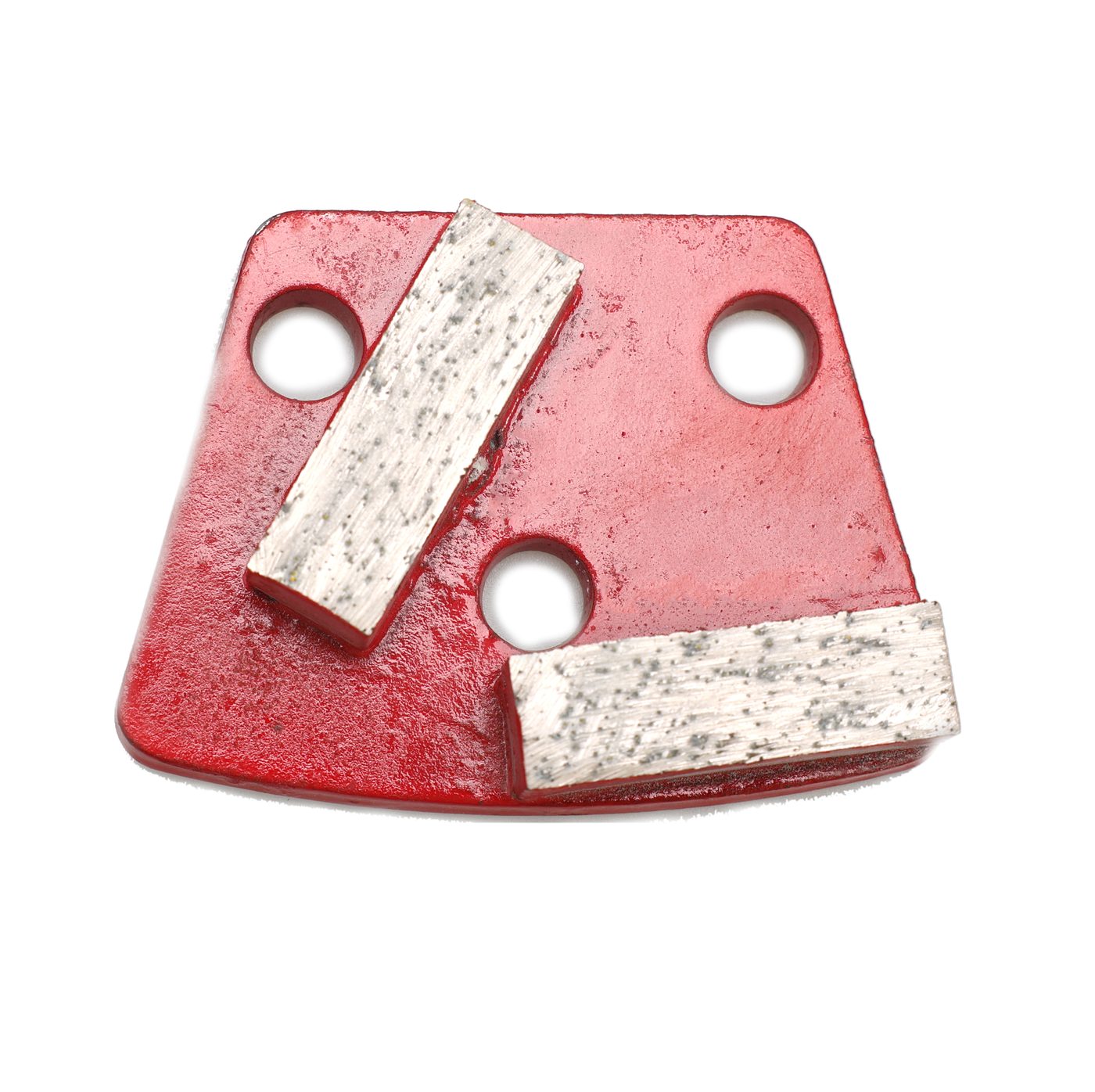 Red Trapezoid Grinding Blocks